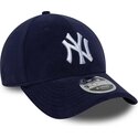 gorra-curva-azul-marino-snapback-9forty-m-crown-fleece-de-new-york-yankees-mlb-de-new-era