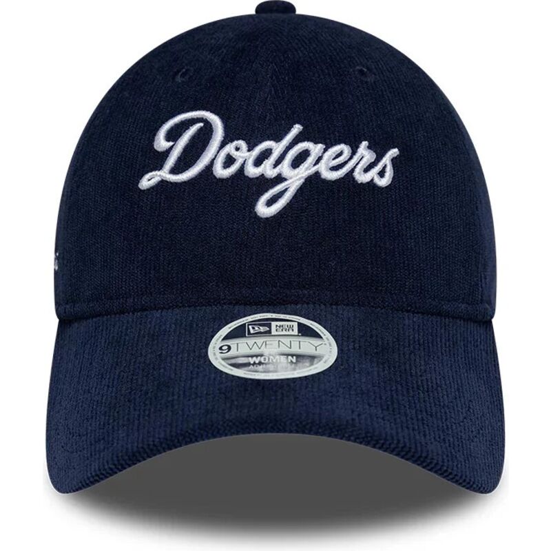 gorra-curva-azul-marino-ajustable-para-mujer-9twenty-cord-script-de-los-angeles-dodgers-mlb-de-new-era gorra-curva-azul-marino-ajustable-para-mujer-9twenty-cord-script-de-los-angeles-dodgers-mlb-de-new-era