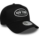 gorra-curva-negra-snapback-e-frame-rubber-logo-de-new-york-de-new-era