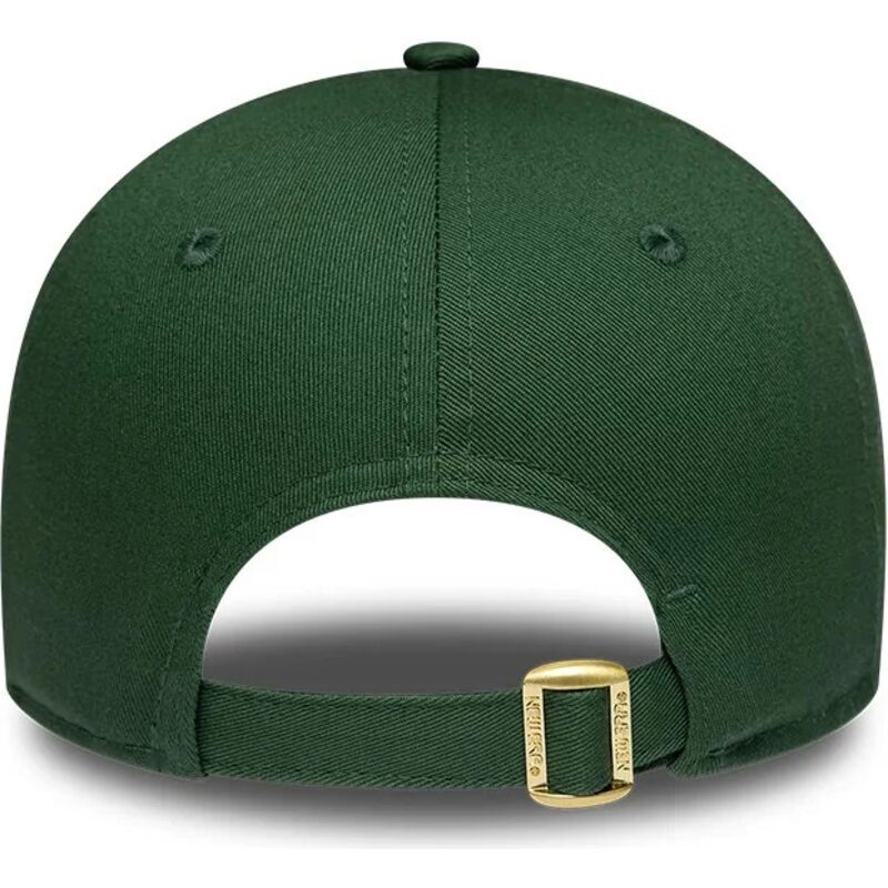 gorra-curva-verde-ajustable-para-mujer-9forty-metallic-de-new-york-yankees-mlb-de-new-era gorra-curva-verde-ajustable-para-mujer-9forty-metallic-de-new-york-yankees-mlb-de-new-era