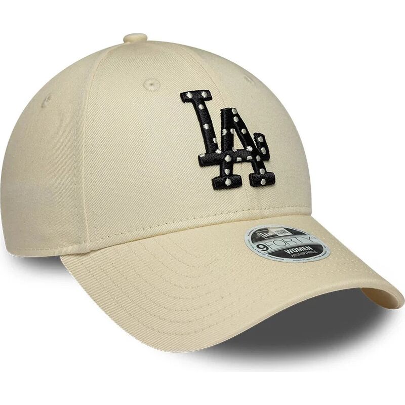gorra-curva-beige-ajustable-para-mujer-con-logo-negro-9forty-infill-de-los-angeles-dodgers-mlb-de-new-era