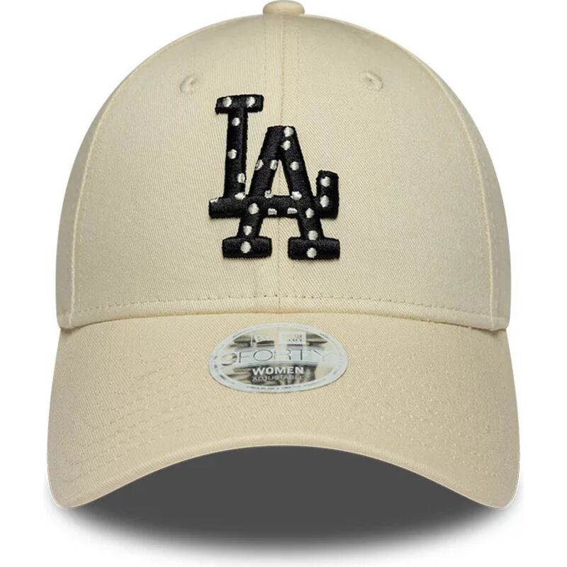 gorra-curva-beige-ajustable-para-mujer-con-logo-negro-9forty-infill-de-los-angeles-dodgers-mlb-de-new-era