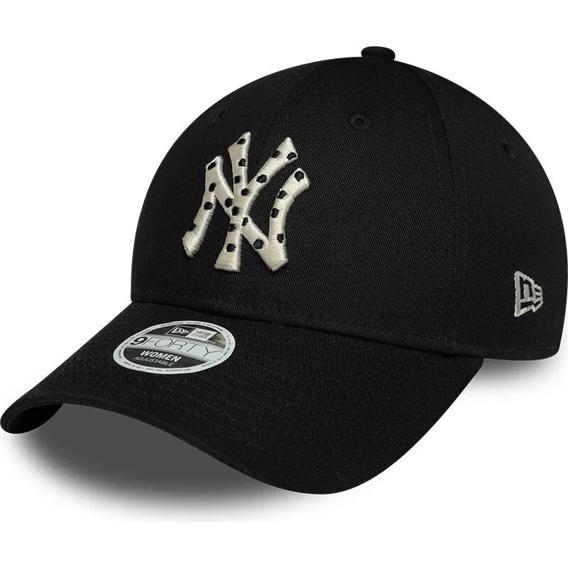 gorra-curva-negra-ajustable-para-mujer-con-logo-beige-9forty-infill-de-new-york-yankees-mlb-de-new-era