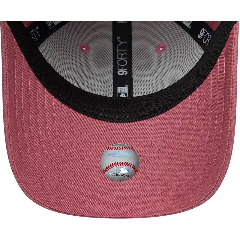 gorra-curva-rosa-ajustable-para-nino-9forty-space-de-new-york-yankees-mlb-de-new-era