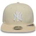 gorra-plana-beige-snapback-9fifty-cord-visor-de-new-york-yankees-mlb-de-new-era