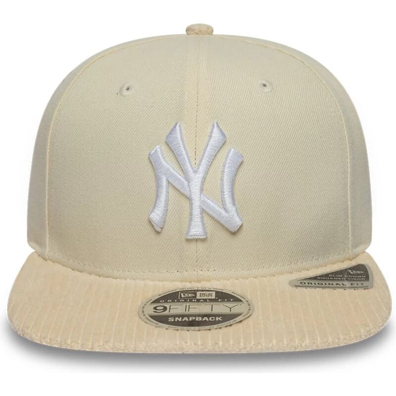 gorra-plana-beige-snapback-9fifty-cord-visor-de-new-york-yankees-mlb-de-new-era