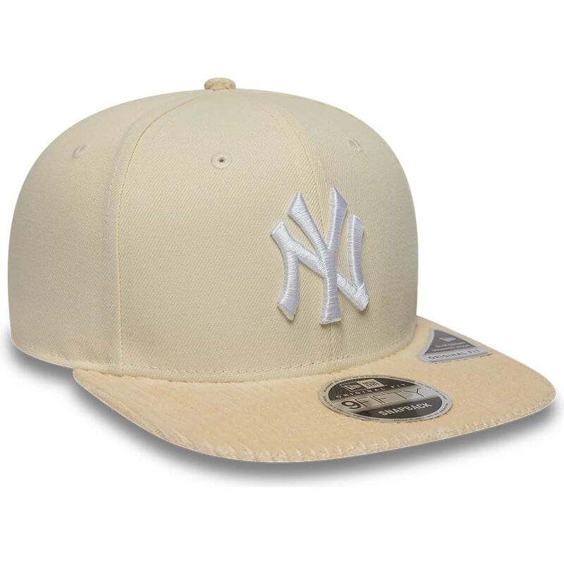 gorra-plana-beige-snapback-9fifty-cord-visor-de-new-york-yankees-mlb-de-new-era