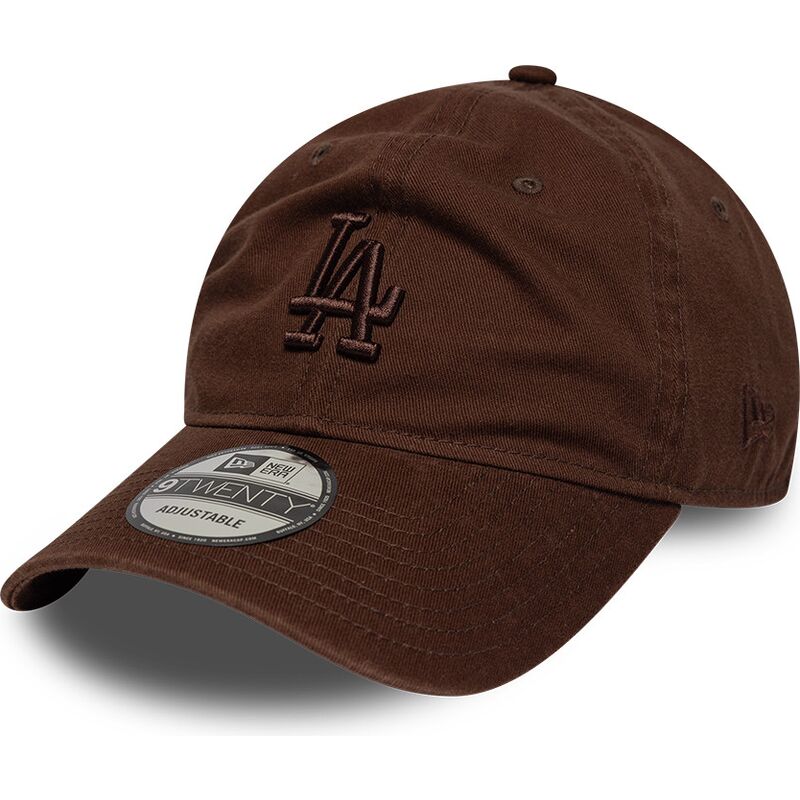 gorra-curva-marron-ajustable-con-logo-marron-9twenty-washed-midi-logo-de-los-angeles-dodgers-mlb-de-new-era gorra-curva-marron-ajustable-con-logo-marron-9twenty-washed-midi-logo-de-los-angeles-dodgers-mlb-de-new-era