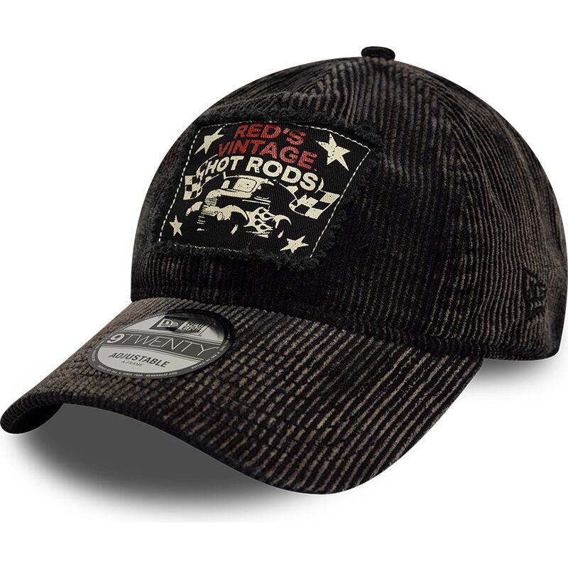 gorra-curva-negra-ajustable-9twenty-patch-acid-cord-hot-rods-de-new-era gorra-curva-negra-ajustable-9twenty-patch-acid-cord-hot-rods-de-new-era