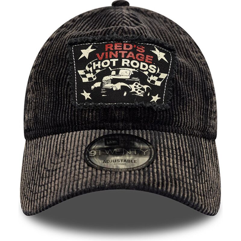 gorra-curva-negra-ajustable-9twenty-patch-acid-cord-hot-rods-de-new-era gorra-curva-negra-ajustable-9twenty-patch-acid-cord-hot-rods-de-new-era