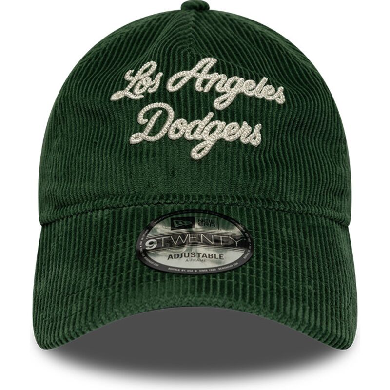 gorra-curva-verde-ajustable-9twenty-a-frame-cord-script-de-los-angeles-dodgers-mlb-de-new-era gorra-curva-verde-ajustable-9twenty-a-frame-cord-script-de-los-angeles-dodgers-mlb-de-new-era