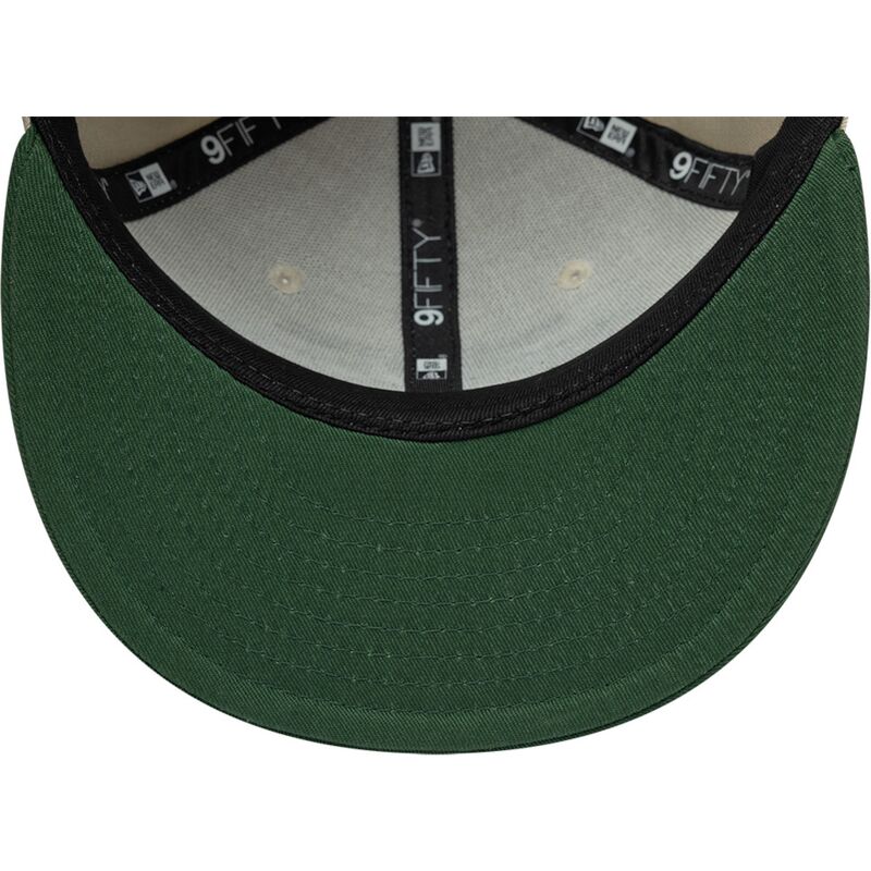 gorra-plana-verde-y-beige-snapback-para-nino-9fifty-de-tortugas-ninja-de-new-era