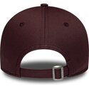 gorra-curva-granate-ajustable-para-mujer-con-logo-granate-9forty-league-essential-de-new-york-yankees-mlb-de-new-era