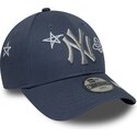 gorra-curva-azul-ajustable-para-nino-9forty-space-glow-in-the-dark-de-new-york-yankees-mlb-de-new-era