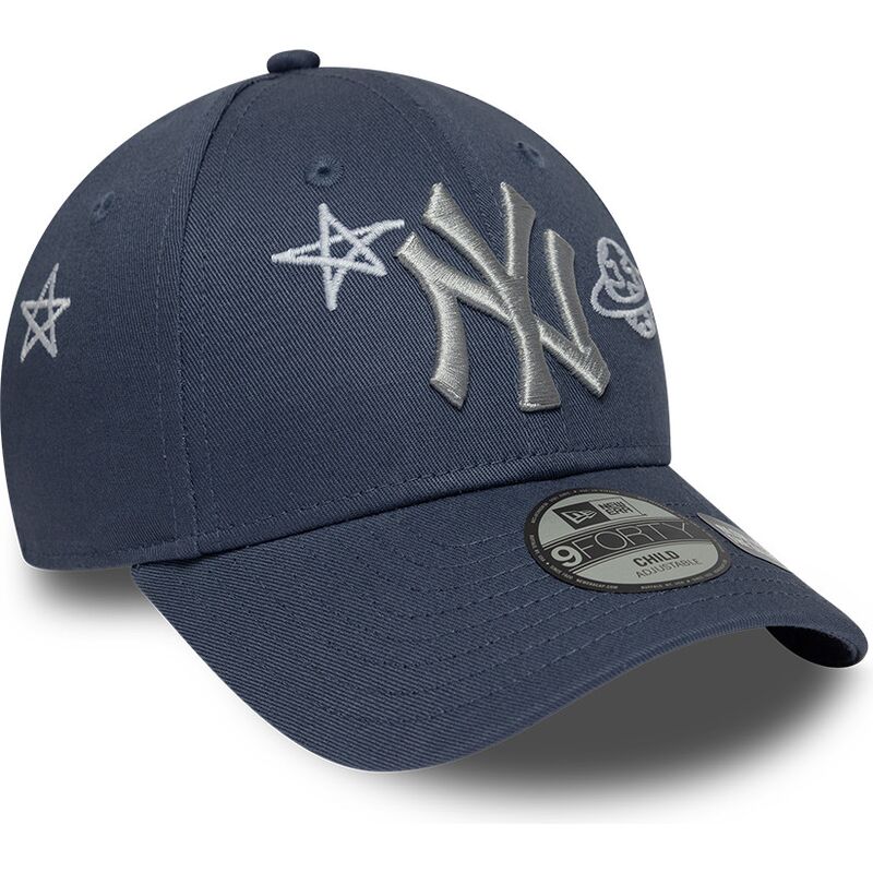 gorra-curva-azul-ajustable-para-nino-9forty-space-glow-in-the-dark-de-new-york-yankees-mlb-de-new-era