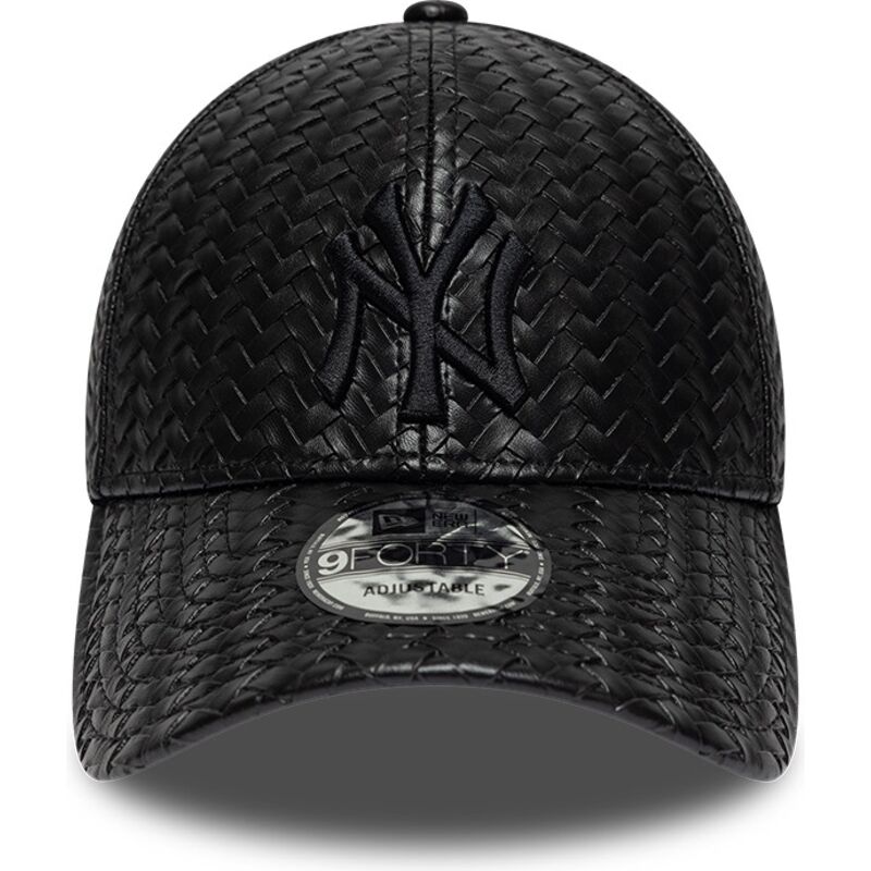 gorra-curva-negra-snapback-con-logo-negro-9forty-pu-weave-de-new-york-yankees-mlb-de-new-era