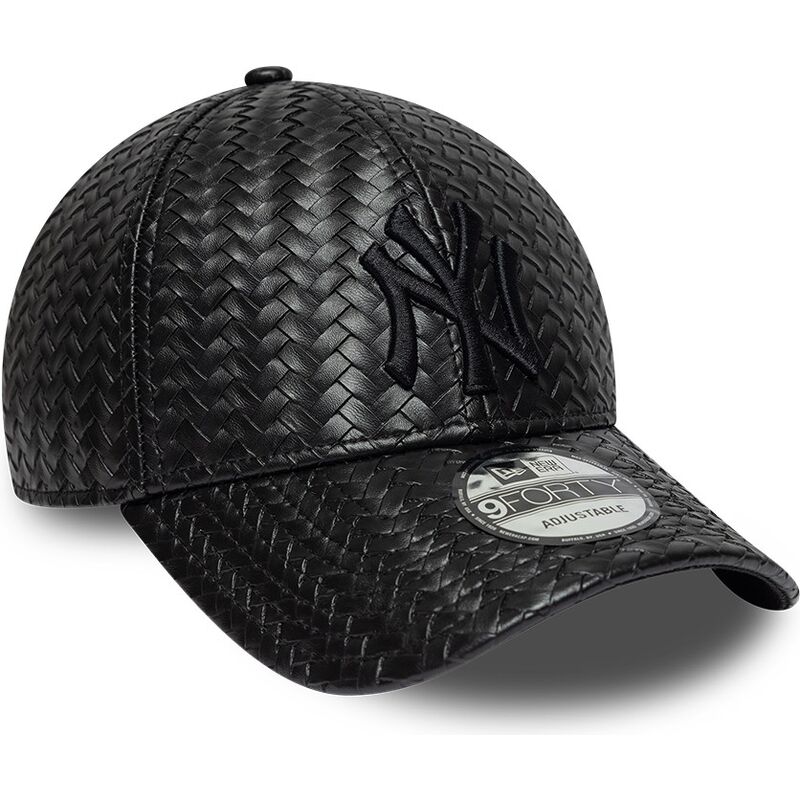 gorra-curva-negra-snapback-con-logo-negro-9forty-pu-weave-de-new-york-yankees-mlb-de-new-era