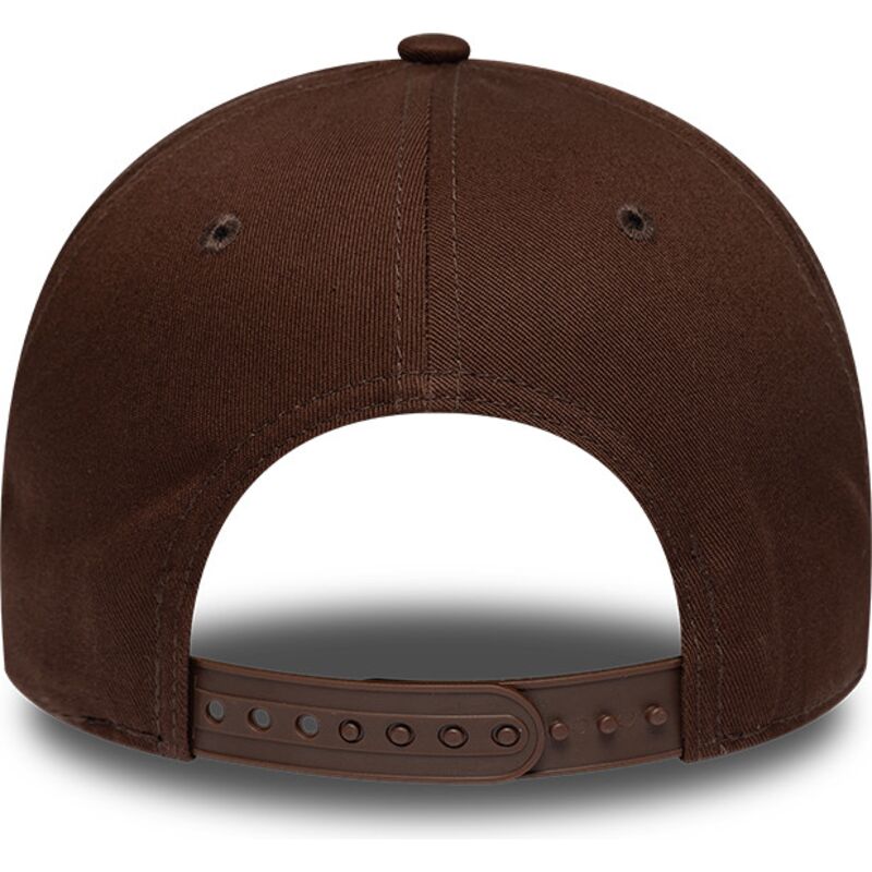 gorra-curva-marron-snapback-con-logo-marron-e-frame-team-outline-de-los-angeles-dodgers-mlb-de-new-era