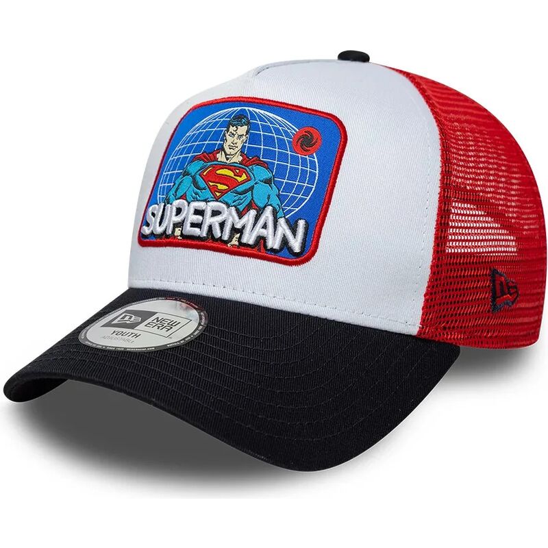 gorra-trucker-multicolor-para-nino-a-frame-patch-de-superman-dc-comics-de-new-era