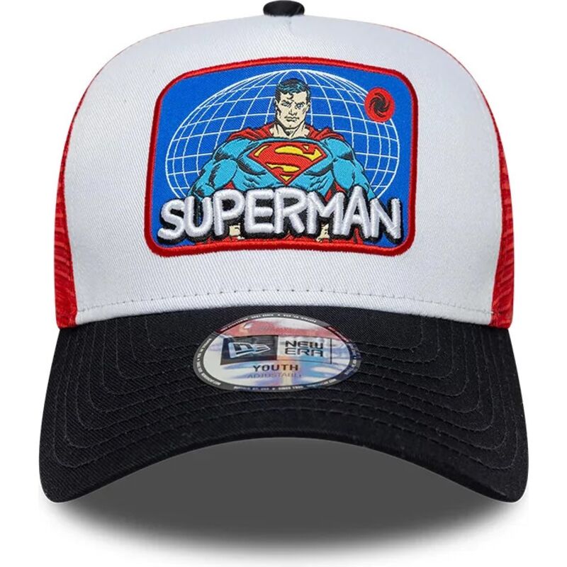 gorra-trucker-multicolor-para-nino-a-frame-patch-de-superman-dc-comics-de-new-era