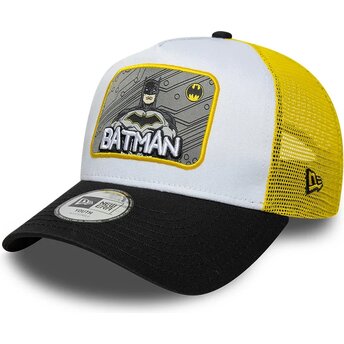 Gorra trucker multicolor para niño A Frame Patch de Batman DC Comics de New Era