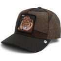 gorra-curva-marron-snapback-leon-sartorial-king-patchwork-the-farm-de-goorin-bros