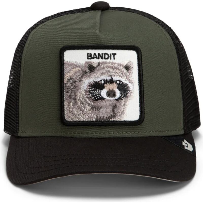 gorra-trucker-verde-y-negra-para-nino-mapache-bandit-original-recipe-the-farm-de-goorin-bros