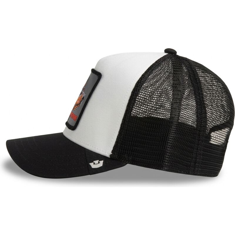 gorra-trucker-negra-y-blanca-para-nino-perro-beware-original-recipe-the-farm-de-goorin-bros