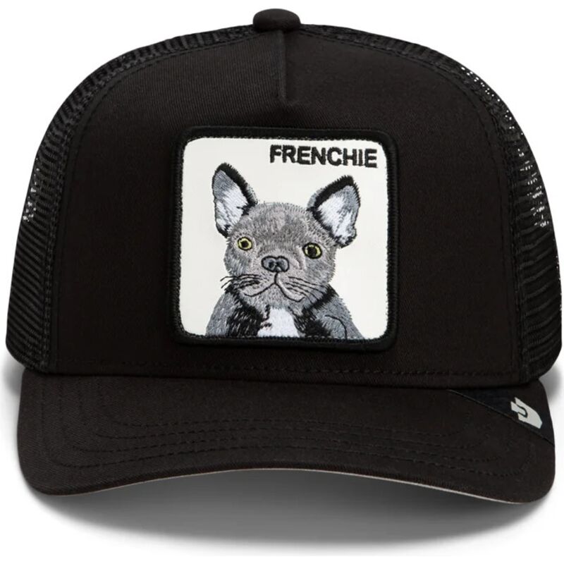 gorra-trucker-negra-para-nino-bulldog-frances-frenchie-original-recipe-the-farm-de-goorin-bros
