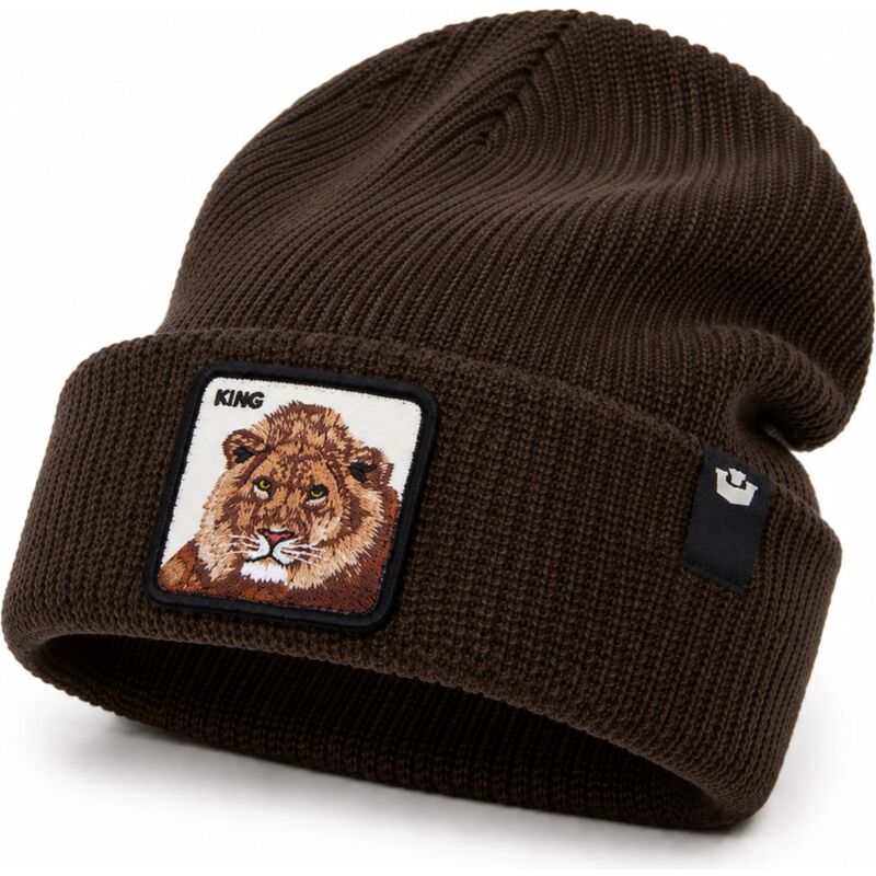 gorro-marron-para-nino-leon-the-king-original-recipe-the-farm-de-goorin-bros