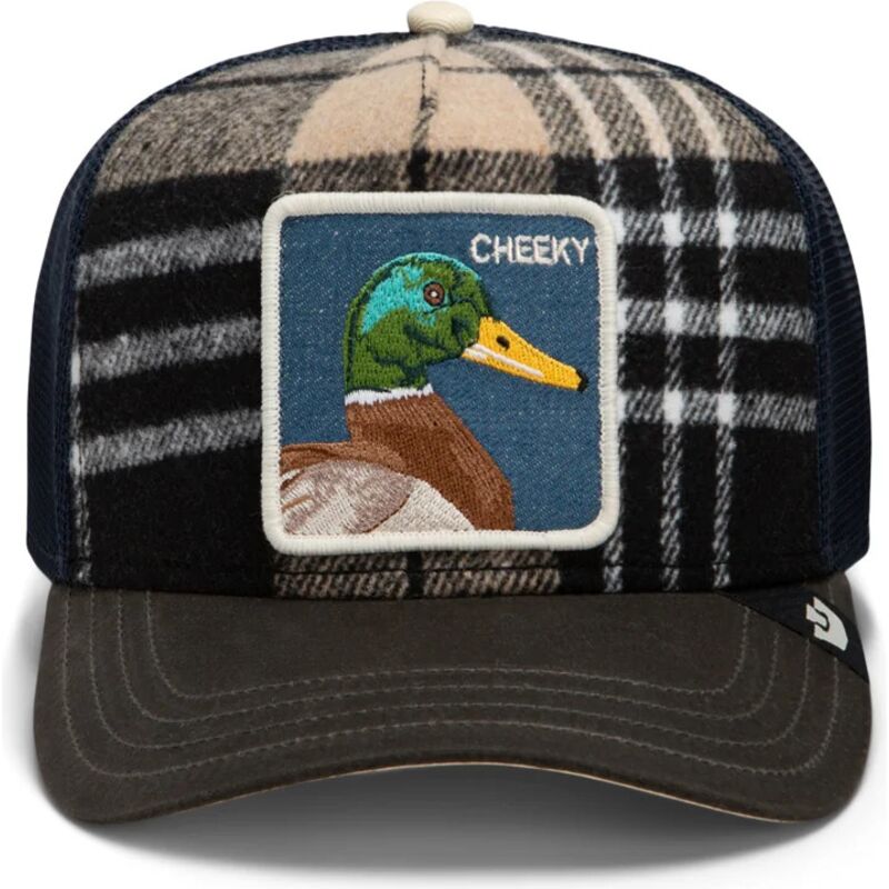 gorra-trucker-multicolor-pato-brit-cheeky-check-mate-the-farm-de-goorin-bros