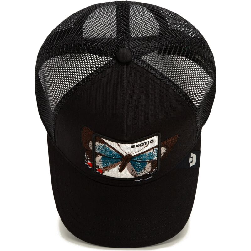gorra-trucker-negra-mariposa-over-the-line-butterfly-out-of-bounds-exotic-the-farm-de-goorin-bros