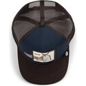 gorra-trucker-marron-y-azul-marino-ardilla-over-the-line-squirrel-out-of-bounds-nuts-the-farm-de-goorin-bros