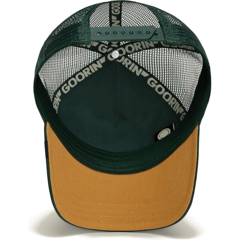 gorra-trucker-verde-ciervo-over-the-line-buck-out-of-bounds-the-farm-de-goorin-bros