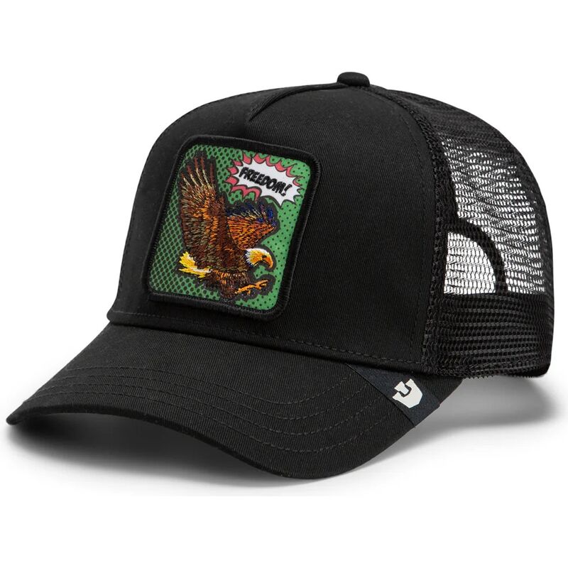 gorra-trucker-negra-aguila-freedom-eagle-pop-art-strikes-back-the-farm-de-goorin-bros gorra-trucker-negra-aguila-freedom-eagle-pop-art-strikes-back-the-farm-de-goorin-bros