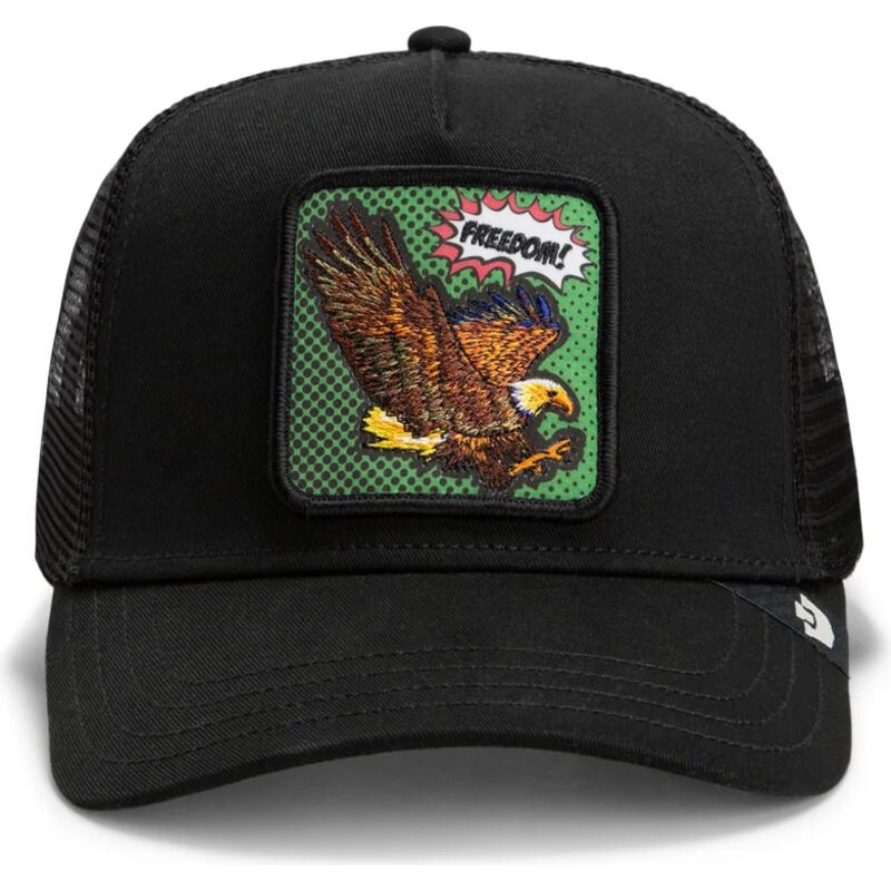 gorra-trucker-negra-aguila-freedom-eagle-pop-art-strikes-back-the-farm-de-goorin-bros gorra-trucker-negra-aguila-freedom-eagle-pop-art-strikes-back-the-farm-de-goorin-bros