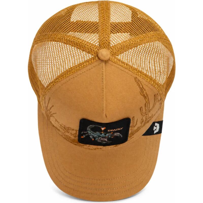 gorra-trucker-marron-escorpion-scorpion-badlands-deadly-the-farm-de-goorin-bros gorra-trucker-marron-escorpion-scorpion-badlands-deadly-the-farm-de-goorin-bros
