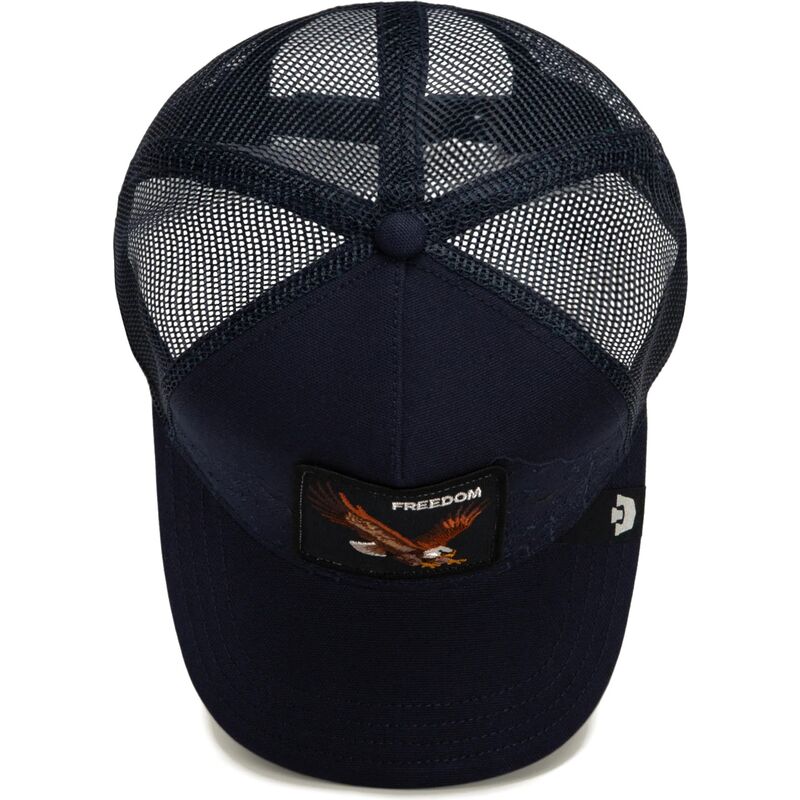 gorra-trucker-azul-marino-aguila-eagle-badlands-freedom-the-farm-de-goorin-bros gorra-trucker-azul-marino-aguila-eagle-badlands-freedom-the-farm-de-goorin-bros