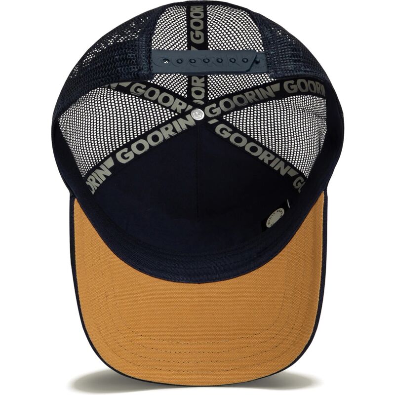 gorra-trucker-azul-marino-aguila-eagle-badlands-freedom-the-farm-de-goorin-bros gorra-trucker-azul-marino-aguila-eagle-badlands-freedom-the-farm-de-goorin-bros