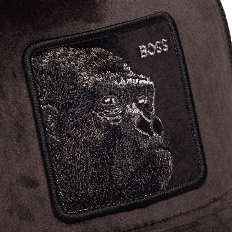 gorra-trucker-negra-gorila-velour-boss-the-farm-de-goorin-bros