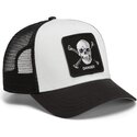 gorra-trucker-negra-y-blanca-calavera-danger-skull-and-crossbones-original-recipe-the-farm-de-goorin-bros