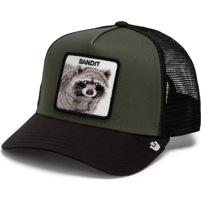 gorra-trucker-verde-y-negra-mapache-bandit-original-recipe-the-farm-de-goorin-bros gorra-trucker-verde-y-negra-mapache-bandit-original-recipe-the-farm-de-goorin-bros