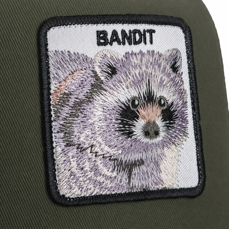 gorra-trucker-verde-y-negra-mapache-bandit-original-recipe-the-farm-de-goorin-bros gorra-trucker-verde-y-negra-mapache-bandit-original-recipe-the-farm-de-goorin-bros