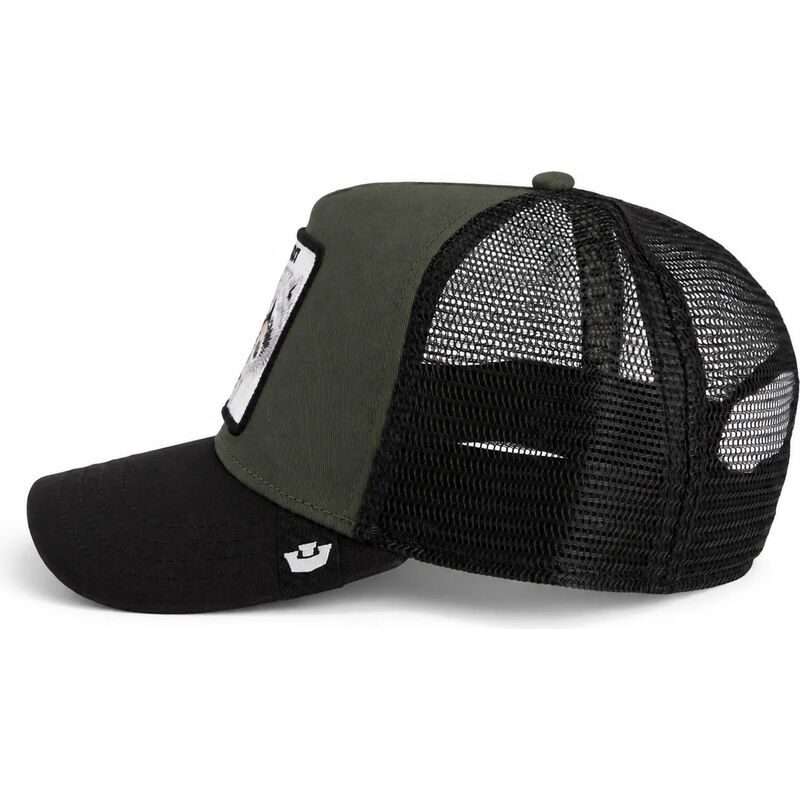 gorra-trucker-verde-y-negra-mapache-bandit-original-recipe-the-farm-de-goorin-bros gorra-trucker-verde-y-negra-mapache-bandit-original-recipe-the-farm-de-goorin-bros