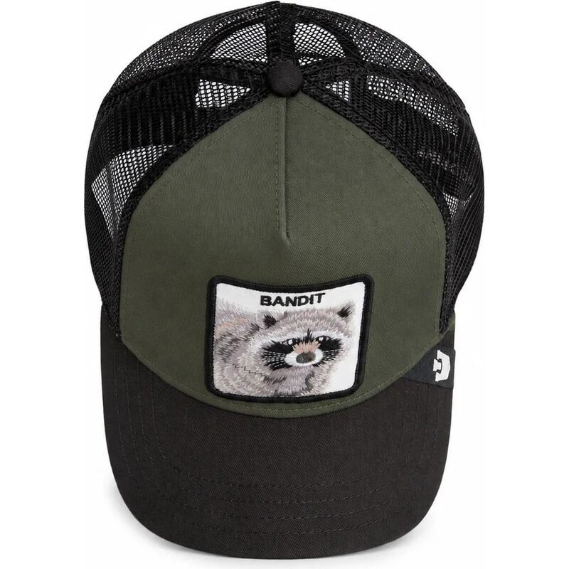 gorra-trucker-verde-y-negra-mapache-bandit-original-recipe-the-farm-de-goorin-bros gorra-trucker-verde-y-negra-mapache-bandit-original-recipe-the-farm-de-goorin-bros