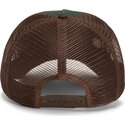 gorra-trucker-verde-y-marron-aguila-represent-eagle-original-recipe-the-farm-de-goorin-bros