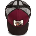 gorra-trucker-granate-y-negra-pantera-strength-panther-original-recipe-the-farm-de-goorin-bros