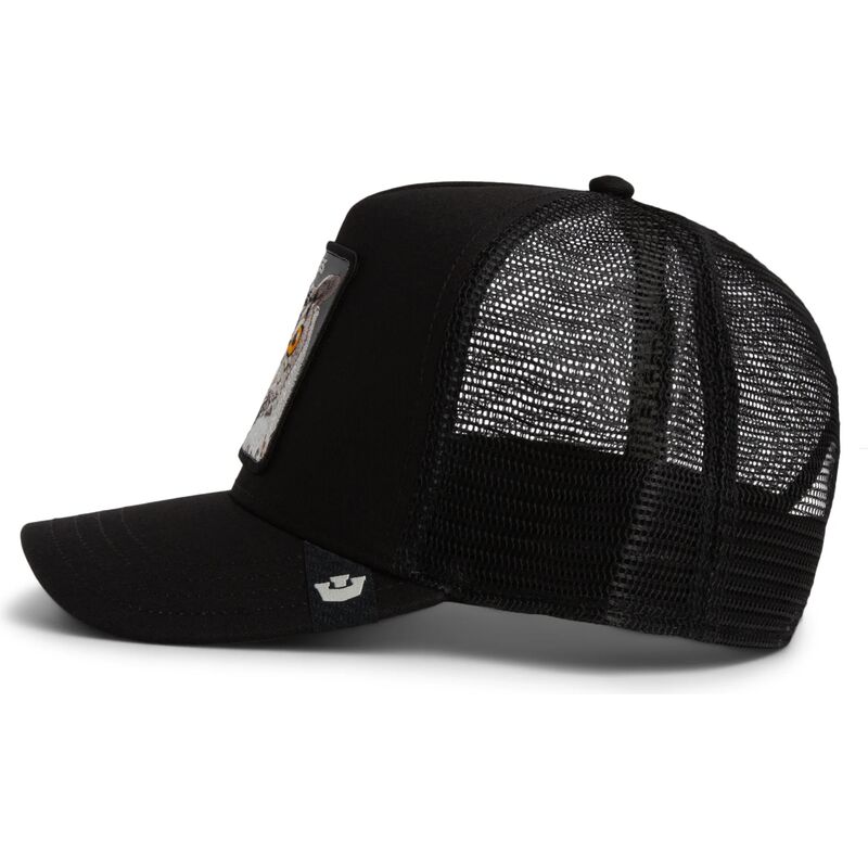 gorra-trucker-negra-buho-wise-ass-original-recipe-the-farm-de-goorin-bros gorra-trucker-negra-buho-wise-ass-original-recipe-the-farm-de-goorin-bros