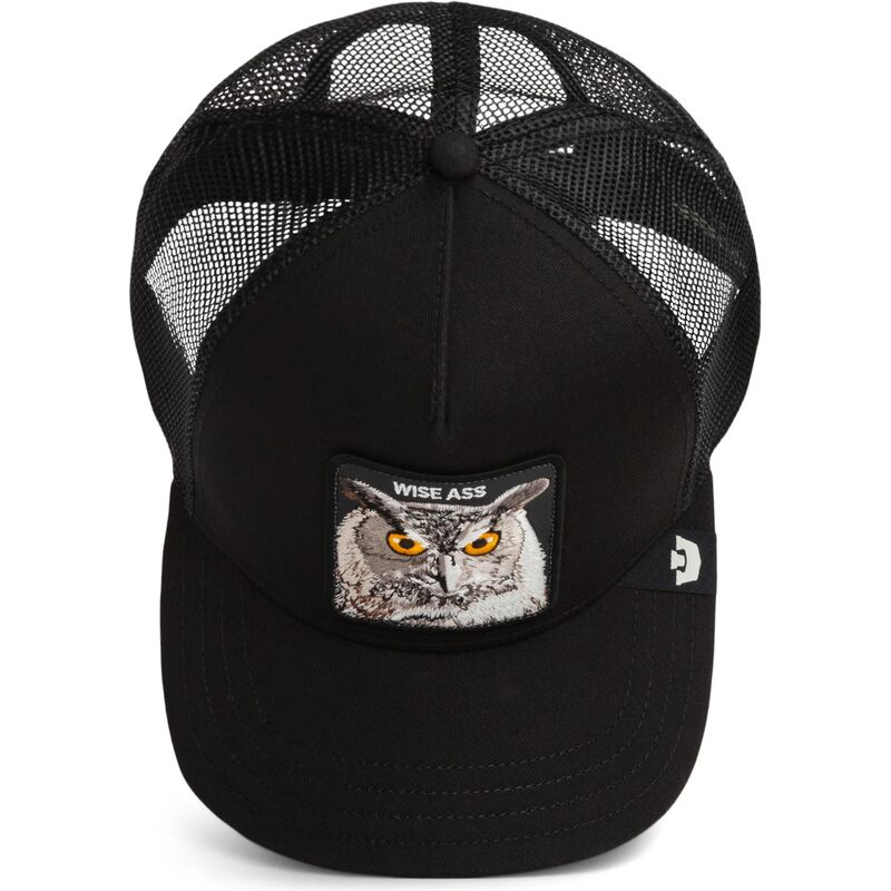gorra-trucker-negra-buho-wise-ass-original-recipe-the-farm-de-goorin-bros gorra-trucker-negra-buho-wise-ass-original-recipe-the-farm-de-goorin-bros