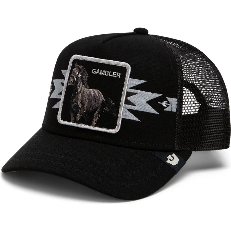 gorra-trucker-negra-caballo-canyon-gambler-trailblazer-the-farm-de-goorin-bros gorra-trucker-negra-caballo-canyon-gambler-trailblazer-the-farm-de-goorin-bros